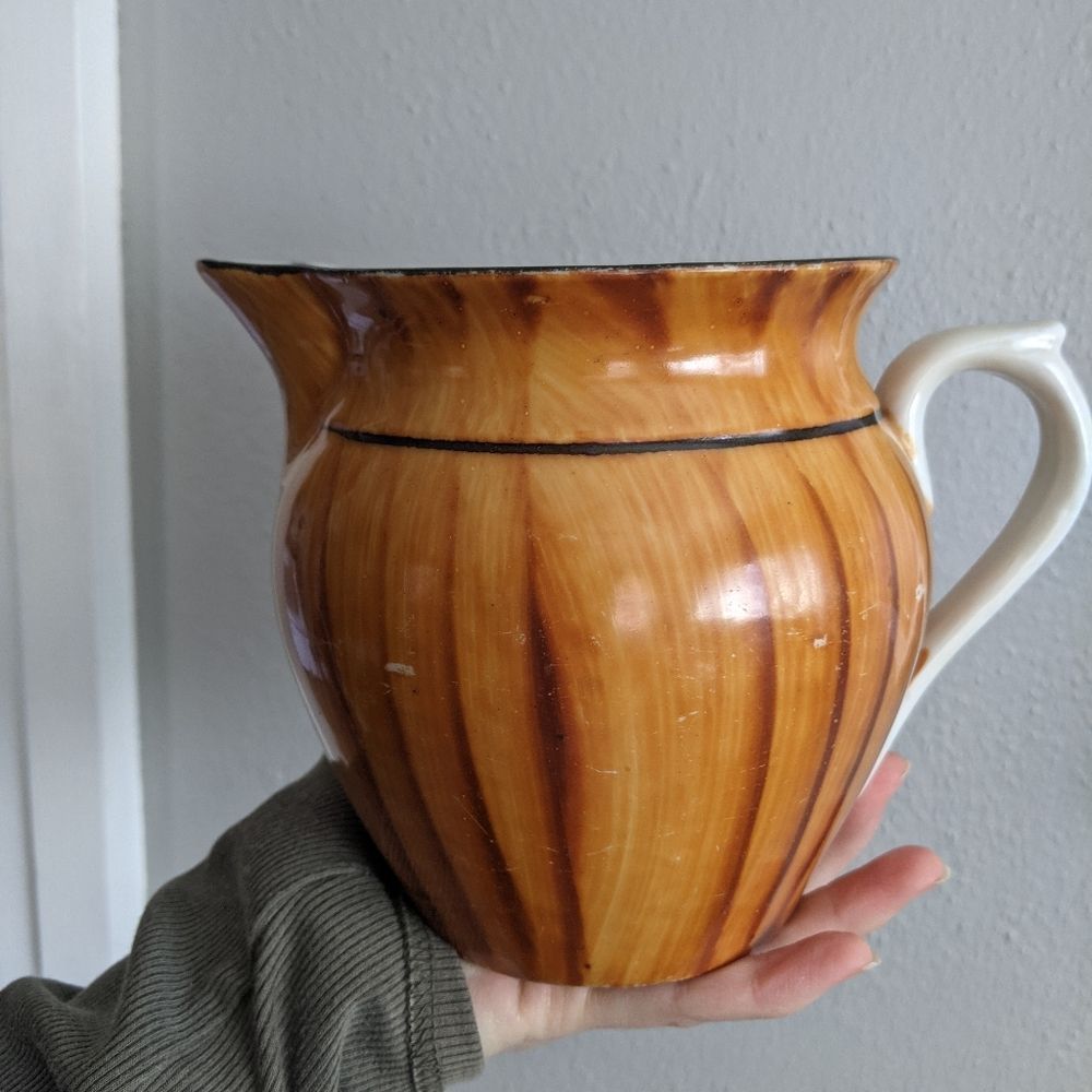 Vintage Art Deco Czechoslovakian Creamer/Pitchers From the Early 1900s